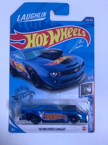 Hot Wheels - 10 PRO Stock Camaro - card variant: FROM THE COLLECTION