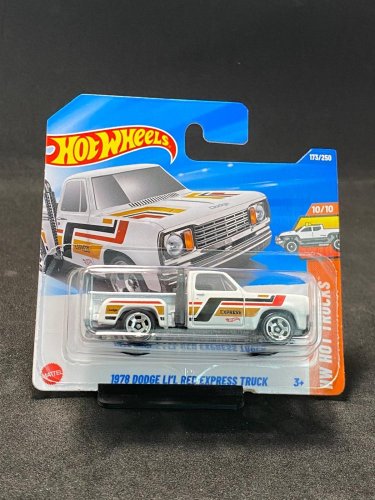 Hot Wheels - 1978 Dodge Li"l Red Express Truck - card variant: FROM THE COLLECTION