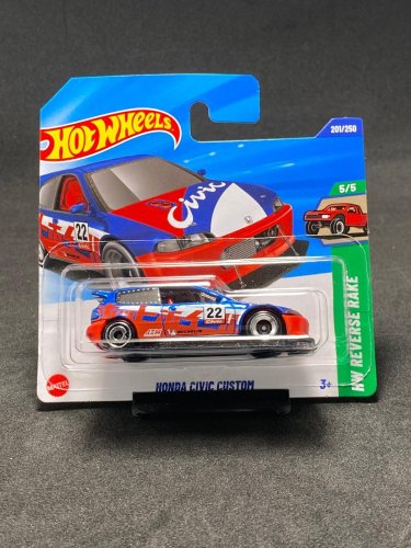 Hot Wheels - Honda Civic Custom - Kartenvariante: NEU