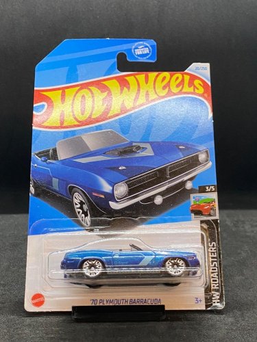 Hot Wheels -  70 Plymouth Barracuda - card variant: FROM THE COLLECTION