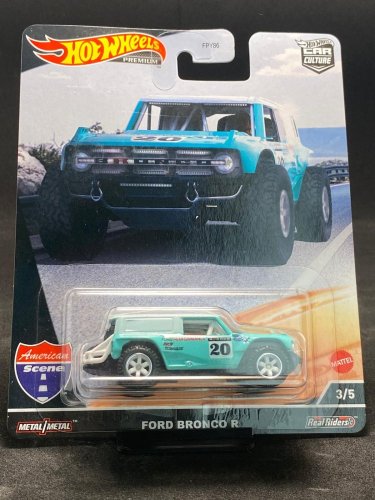 Hot Wheels - Ford Bronco R - card variant: FROM THE COLLECTION