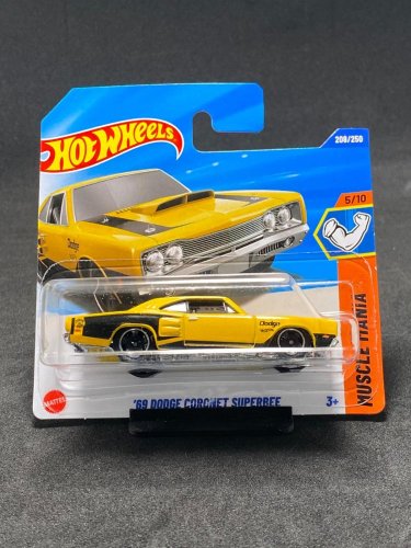Hot Wheels - 69 Dodge Coronet Superbee - Kartenvariante: FACTORY SEALED