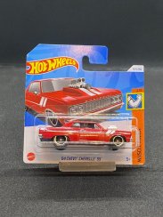 Hot Wheels - 64 Chevy Chevelle SS red