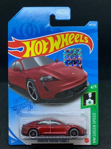 Hot Wheels - Porsche Taycan Turbo S Red