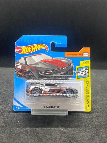 Hot Wheels -16 Camaro SS Borla - card variant: FROM THE COLLECTION