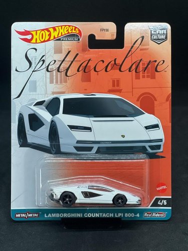 Hot Wheels - Lamborghini Countach LPI 800-4 - Spettacolare - card variant: DAMAGED PACKAGE