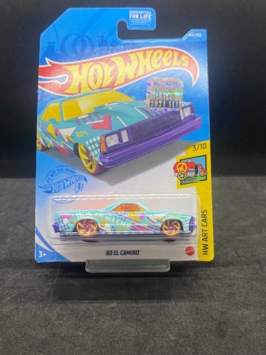 Hot Wheels - 80 El Camino - card variant: FROM THE COLLECTION