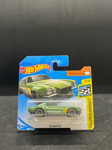 Hot Wheels -70 Camaro - card variant: FROM THE COLLECTION