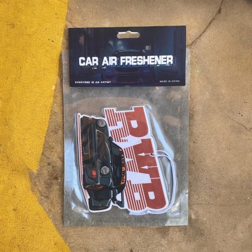 Závěsný osvěžovač vzduchu do auta - Porsche 911 RWB black