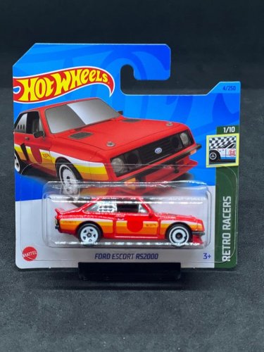 Hot Wheels - Ford Escort RS2000 red