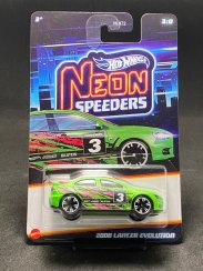 Hot Wheels - 2008 Lancer Evolution Neon Speeders