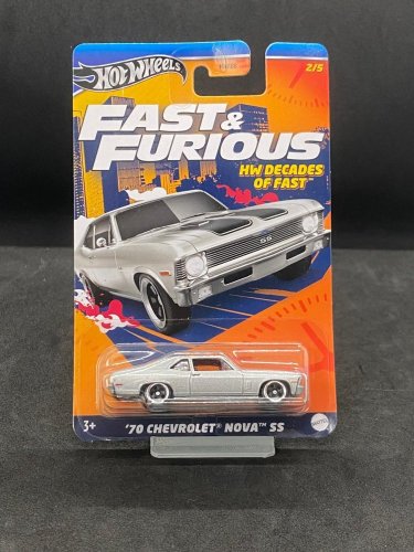 Hot Wheels - 70 Chevrolet Nova SS Fast and Furious