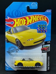 Hot Wheels - 91 Mazda MX-5 Miata yellow