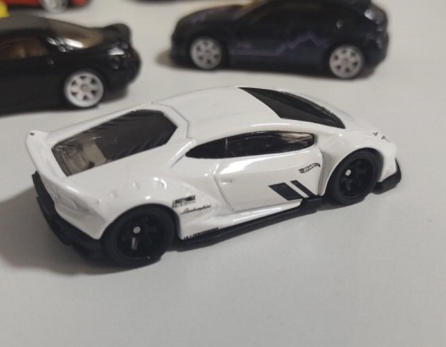 Hot Wheels / Matchbox - Custom wheels E4 Grey