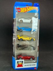 Hot Wheels - 5PACK Motor Show-Acura NSX, Aston Martin Vantage GTE, McLaren Senna, Jaguar F-Type