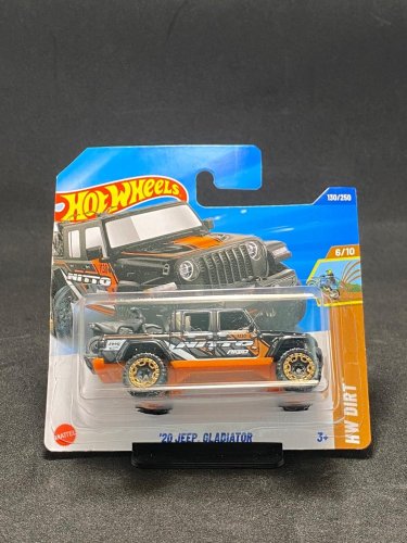 Hot Wheels - 20 Jeep Gladiator - varianta karty: ZE SBÍRKY