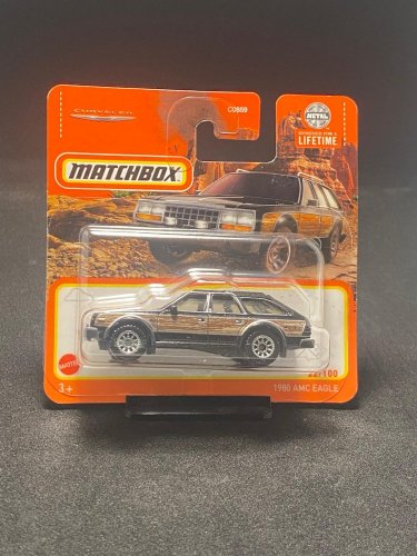 Matchbox - 1980 AMC Eagle - card variant: FROM THE COLLECTION