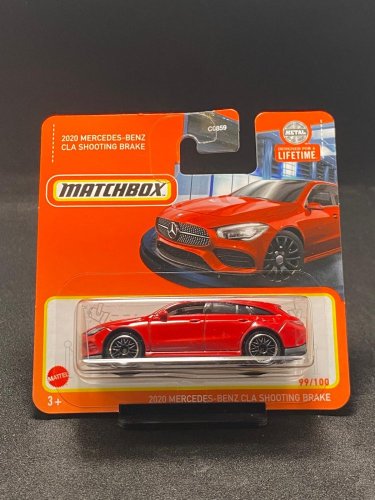 Matchbox - 2020 Mercedes-Benz CLA Shooting Brake - card variant: DAMAGED PACKAGE