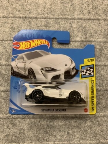 Hot Wheels - 20 Toyota GR Supra white Greddy / Pandem
