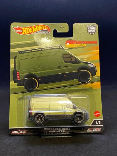 Hot Wheels - Mercedes-Benz Sprinter - card variant: DAMAGED PACKAGE