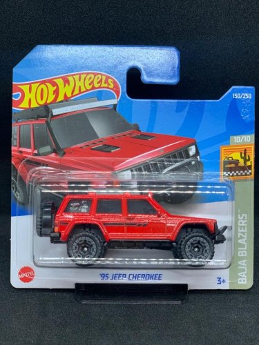 Hot Wheels - 95 Jeep Cherokee Red