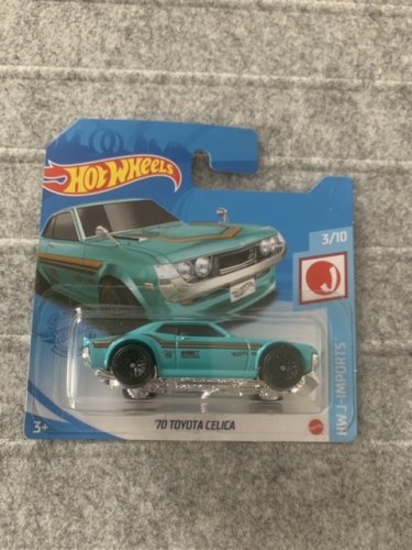 Hot Wheels - 70 Toyota Celica - card variant: DAMAGED PACKAGE