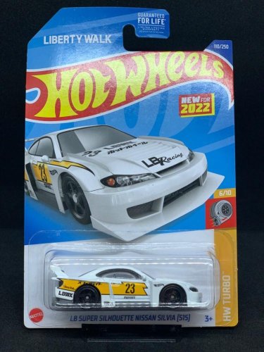 nissan silvia s15 w/ mr. hibino figure（Hot Wheels - LB