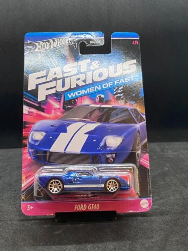 Hot Wheels - Ford GT40 Fast and Furious Women of Fast - varianta karty: NOVÉ