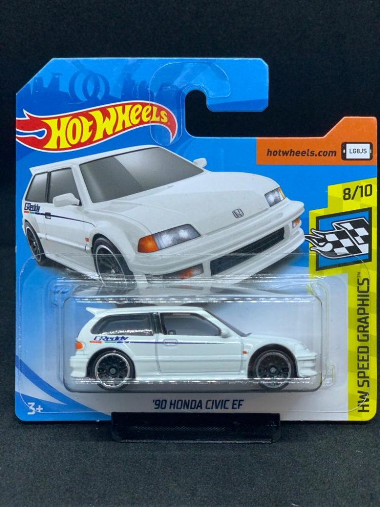 Hot Wheels Short Card good '90 Honda Civic