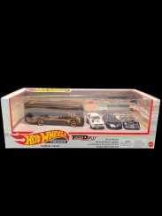 Hot Wheels - Diorama Euro Hauler - Audi Sport Quattro, Lamborghini Essenza SCV12, Sauber-Mercedes C9