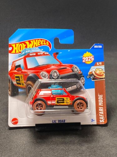 Hot Wheels -Lil´Roar - varianta karty: ZE SBÍRKY