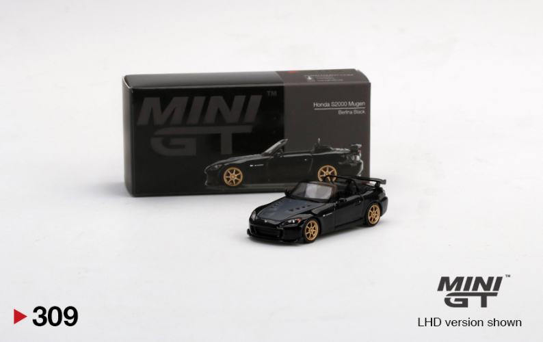 MINI GT Honda S2000 (AP2) MUGEN Berlina Black / #309