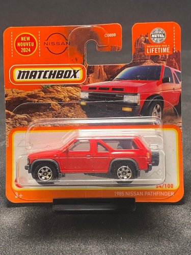 Matchbox - 1985 Nissan Pathfinder - varianta karty: NOVÉ
