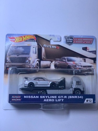 ホットウィール Nissan Skyline GT-R nismo 向き合わ ホットウィール Nissan Skyline GT-R nismo 向き合わ