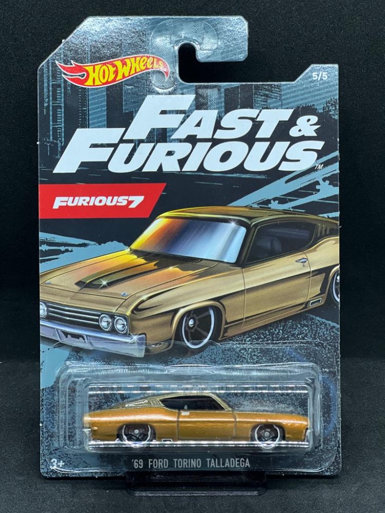 Hot Wheels 69 Ford Torino Talladega Fast and Furious carshoping