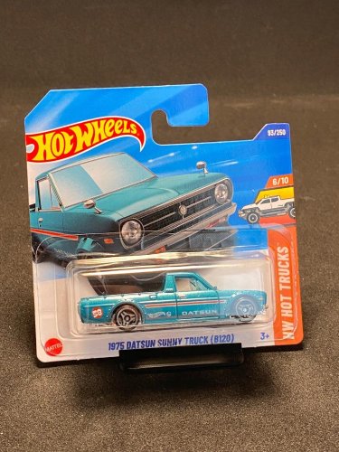 Hot Wheels - 1975 Datsun Sunny Truck (B120) - varianta karty: ZO ZBIERKY