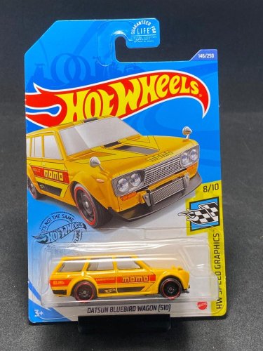 Hot Wheels - Datsun Bluebird Wagon (510) - card variant: FROM THE COLLECTION