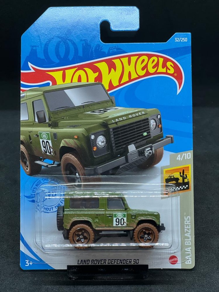 Hot Wheels - Land Rover Defender 90 green :: carshoping