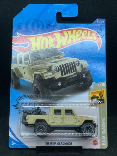 Hot Wheels - 20 JEEP Gladiator sand