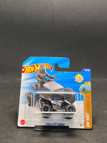 Hot Wheels - Tesla Cyberquad - varianta karty: ZE SBÍRKY