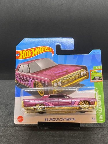 Hot Wheels -64 Lincoln Continental - card variant: DAMAGED PACKAGE