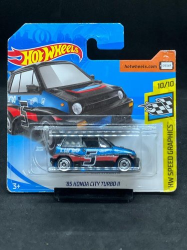 Hot Wheels - 85 Honda City Turbo II Black
