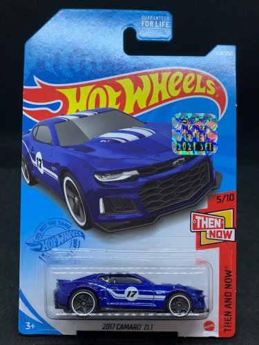Hot Wheels - 2017 Camaro ZL1 Blue - card variant: FROM THE COLLECTION