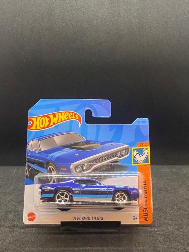 Hot Wheels '71 Plymouth GTX Muscle Mania - Orange Limited Edition 166/250