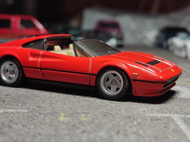 Hot Wheels / Matchbox - Custom-Räder D2 Silber